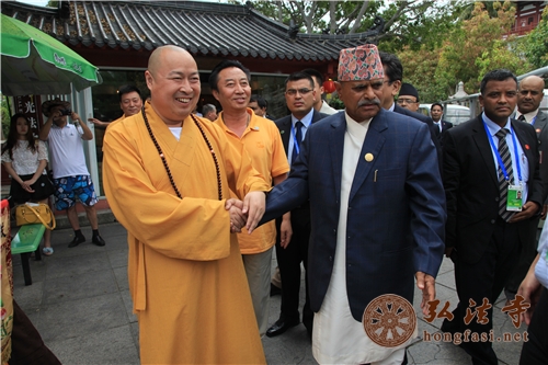 「佛教」尼泊尔总统亚达夫一行专程参访海南三亚南山寺 「佛教」尼泊尔总统亚达夫一行专程参访海南三亚南山寺