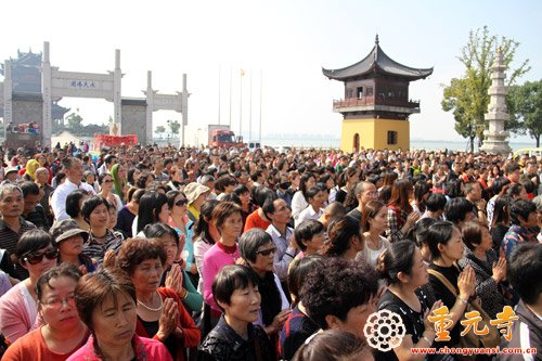 「佛教」2015祈祷世界和平消灾延寿放生法会于江苏苏州重元寺隆重举行