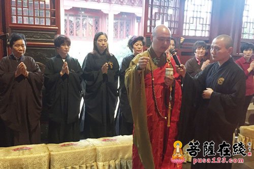 「观音」绍兴安康寺举行丙申年观音佛七熏坛仪式