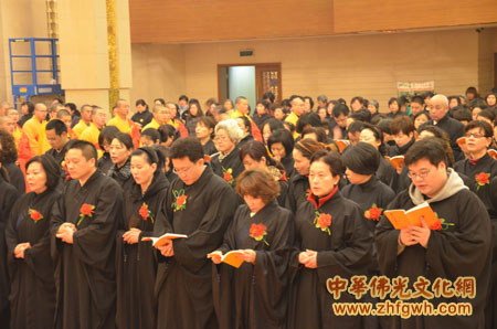 「佛教」上海玉佛寺举行观世音菩萨圣诞纪念暨佛像开光法会