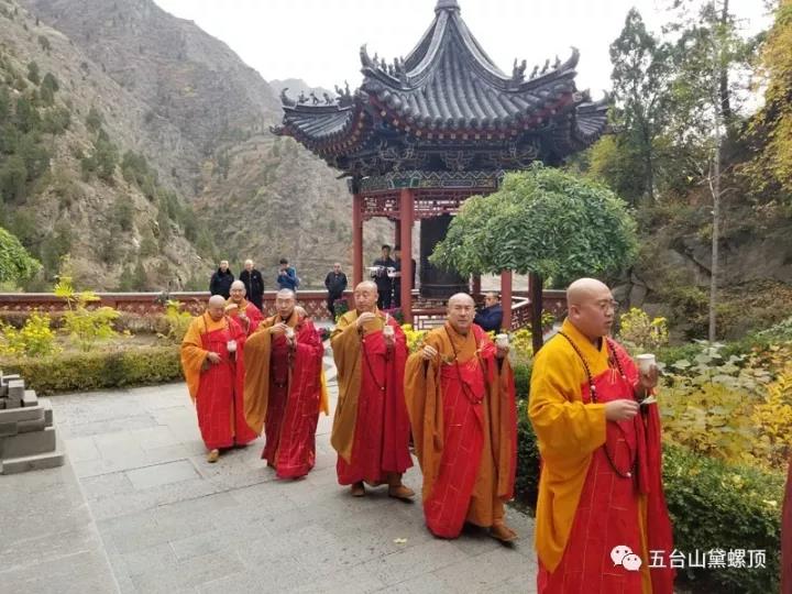 「佛教」五台山圭峰寺隆重举行诸佛菩萨圣像开光法会