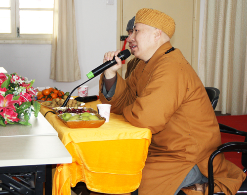 「大安法师」2011年大安法师视察东林慈善功德会侧记