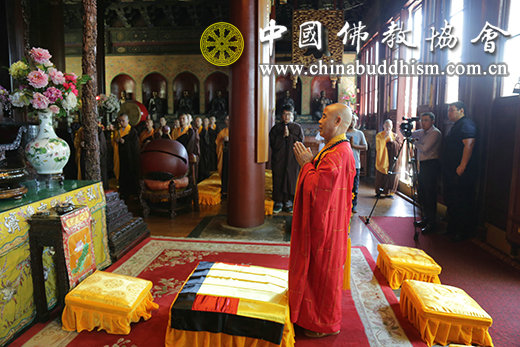 「佛教」中佛协直属寺院为天津及山阳事故祈福超荐