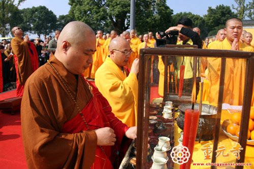 「佛教」2015祈祷世界和平消灾延寿放生法会于江苏苏州重元寺隆重举行