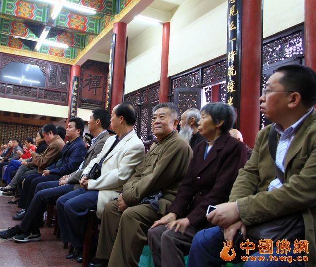 「佛教」重庆华岩寺“佛国寻踪——南川佛教遗址拓片展”开幕仪式