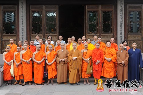 「佛教」云南省南传佛教代表参访团参访七塔禅寺