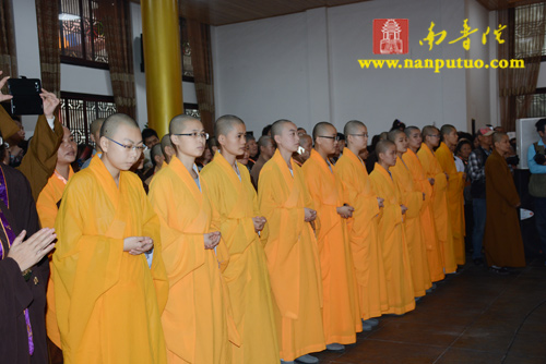 「佛教」福建福安种徳禅寺隆重举行观音阁落成暨佛像开光庆典法会