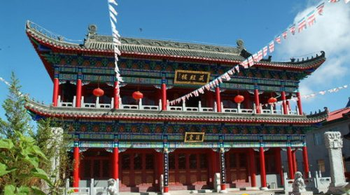 「佛教」黑龙江省伊春市天龙禅寺传授男部僧三坛大戒法会通启