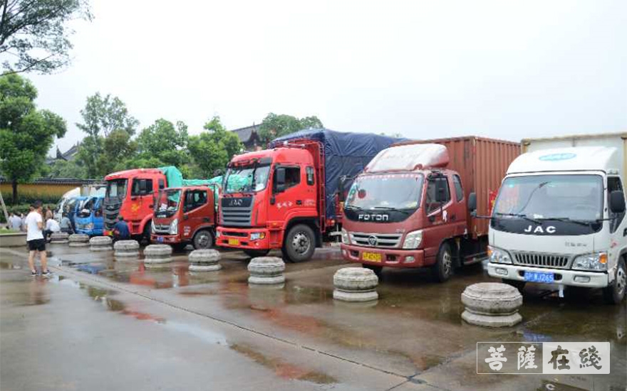 「慈善」圣富大和尚捐赠约60万元物资助力宣城市防汛抢险救灾工作