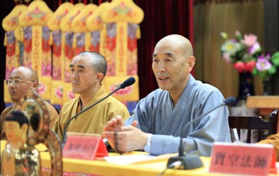 「佛教」陕西扶风法门寺佛学院召开2012年上半年学期总结大会