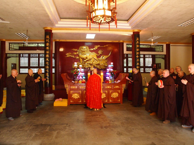 「东林寺」江西东林寺举行春节普供暨祭祖仪式 「东林寺」江西东林寺举行春节普供暨祭祖仪式