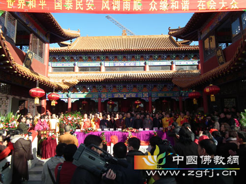 「佛教」河北威县普济寺大雄宝殿落成庆典暨佛像开光法会圆满举行