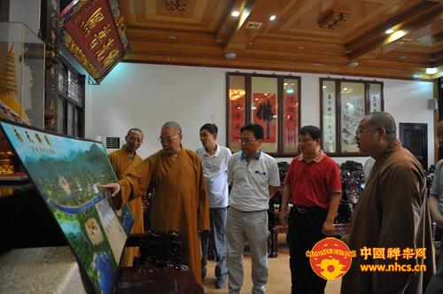 「佛教」湖北黄梅佛教参访团到广东南华禅寺朝圣