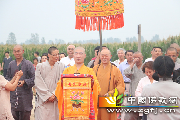 「传喜法师」河北石家庄藁城天恩寺喜迎传喜法师弘法