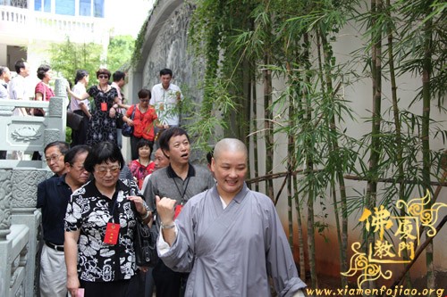 「佛教」思明区政协台港澳侨联络委组织委员视察区重点寺院进明寺 「佛教」思明区政协台港澳侨联络委组织委员视察区重点寺院进明寺