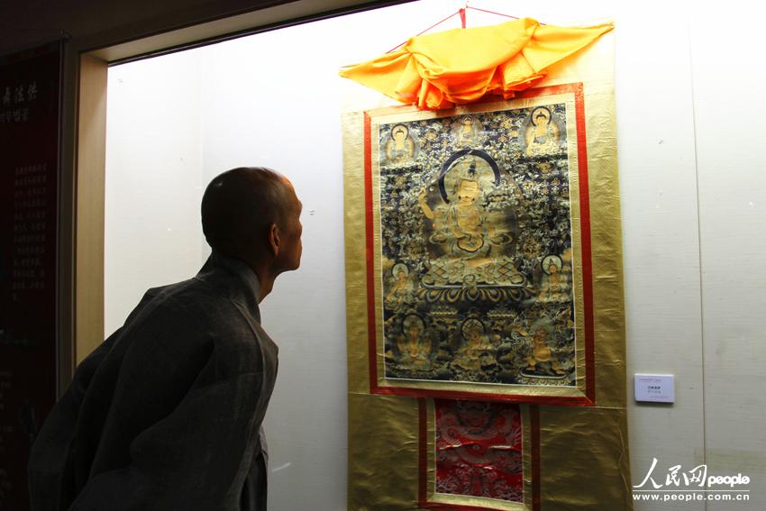 「佛教」中国青海藏传佛教艺术精品展在韩国首尔开幕(组图)
