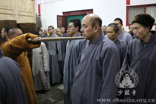 「佛教」河南嵩山少林寺乙未年精进禅七圆满“解七