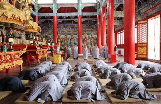 「佛教」陕西法门寺佛学院女众部“禅七”圆满举行
