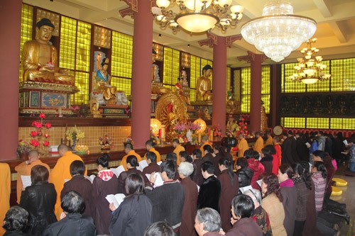 「佛教」石室禅院2011年第一期药师精进关圆满结束