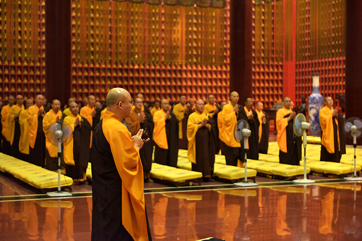 「佛教」柏林禅寺丁酉年中元节报恩法会拉开帷幕