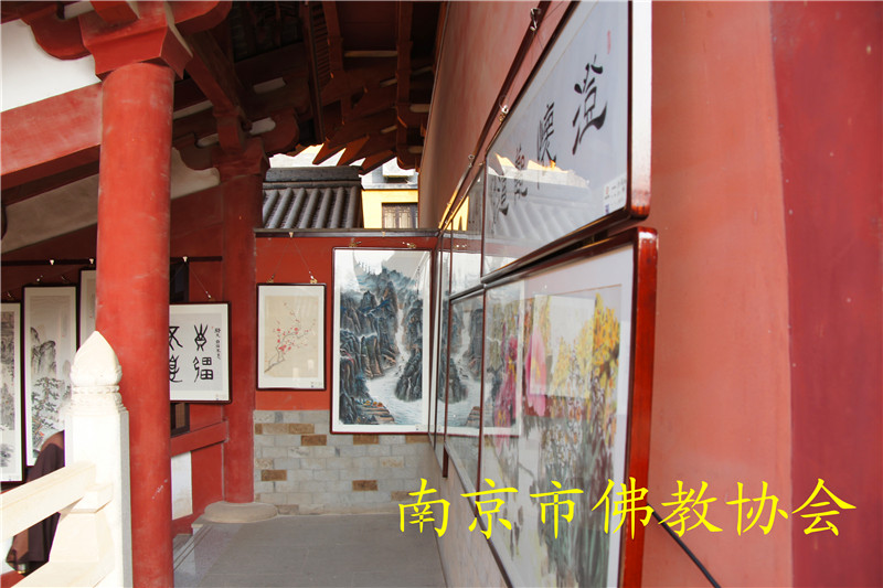 「佛教」江苏南京灵谷寺玄奘院地宫落成暨灵谷书画院首展庆典成功举行