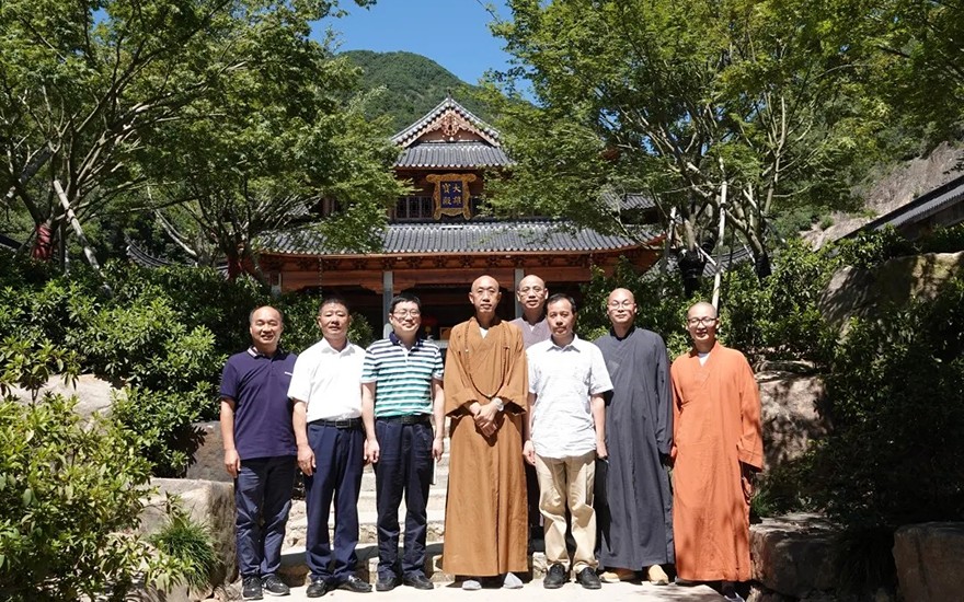 「佛教」浙江省佛教协会会长怡藏大和尚一行开展“佛教中国化”专题调研