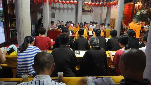 「佛教」福建厦门白鹿洞寺举行《地藏经》共修法会，常学法师主法