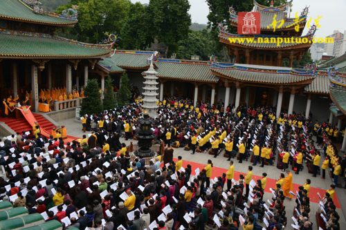「南普陀寺」（5.8）南普陀寺三皈依法会通告
