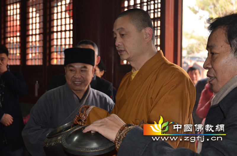 「药师如来」北京云居寺隆重举行药师佛铜钵安放法会