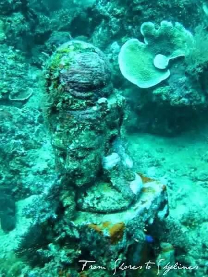 「佛教」发现海底千年佛寺 再现婆罗浮屠