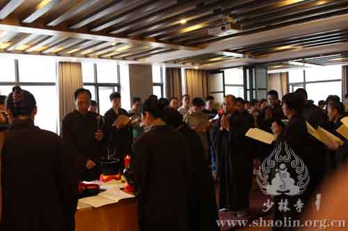 「佛教」河南少林寺都市禅堂“三时系念大法会”如期举行