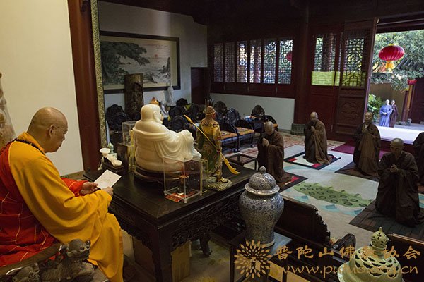 「佛教」普济禅寺道慈大和尚为香林净院等寺院安居僧结夏圆满作教诫