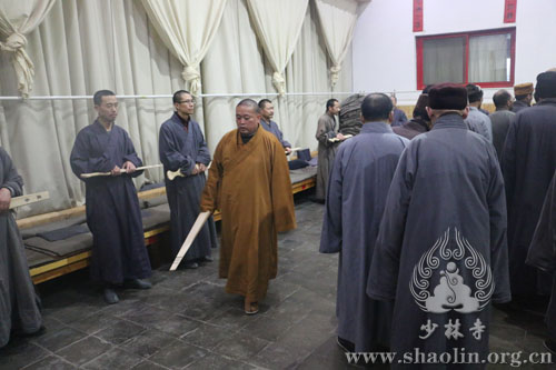 「佛教」河南嵩山少林寺乙未年精进禅七圆满“解七