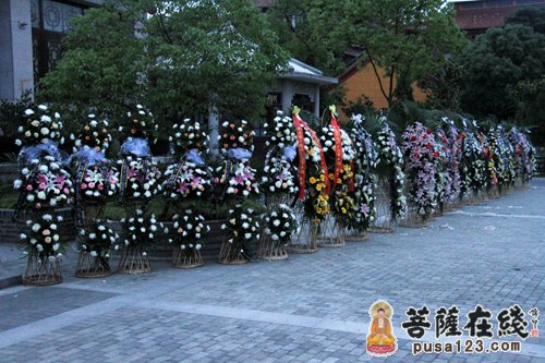 「佛教」江苏扬州高旻寺举行德林长老圆寂追思助念祈福法会