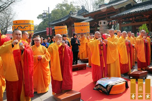 「寒山寺」江苏苏州寒山寺隆重举行丙申年和合梦放生法会