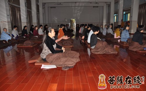 「佛教」广东梅州千佛塔寺春季禅七圆满结束