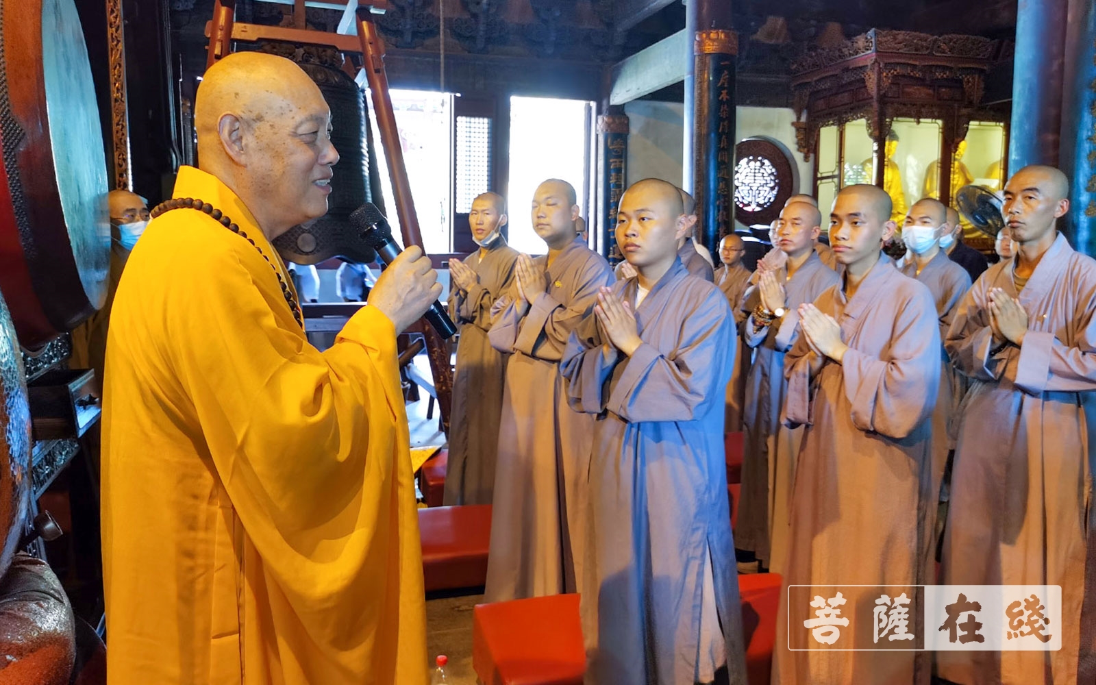 「普陀山」中国佛学院普陀山学院新生始业教育圆满结束 「普陀山」中国佛学院普陀山学院新生始业教育圆满结束