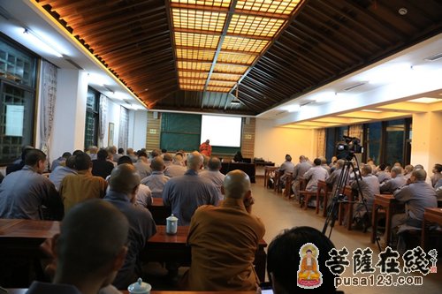 印度辨喜大学教务长Rajendra K. Patil赴杭州佛学院作“印度思想的独特性”主题讲座