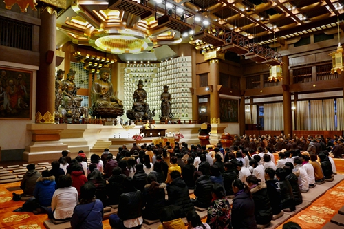 「安福寺」2016年首次安福“一日禅”在浙江天圣山安福寺举行