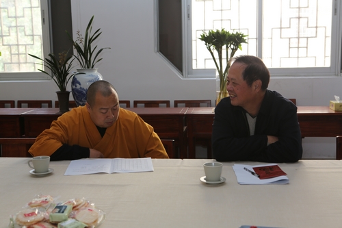 「弘法寺」广东深圳弘法寺佛学院举行2014年新学期工作会议