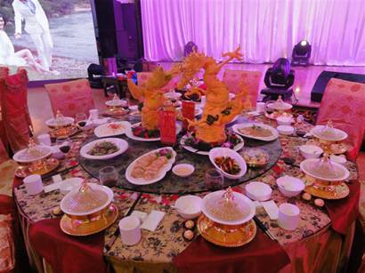 「婚礼」湘潭一对新人纯素食宴请宾客办佛化婚礼 「婚礼」湘潭一对新人纯素食宴请宾客办佛化婚礼