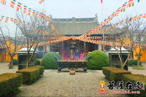「佛教」江苏无锡天台寺将举行观音殿上梁法会