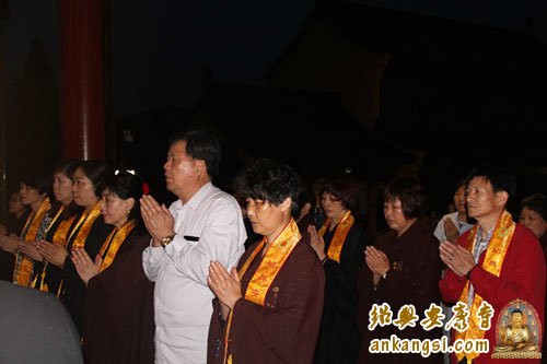 「佛教」浙江绍兴安康寺举行丙申年华严法会圆满焰口