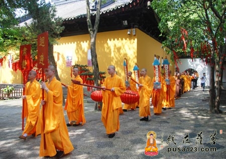 「寒山寺」苏州寒山寺隆重举行佛诞浴佛法会