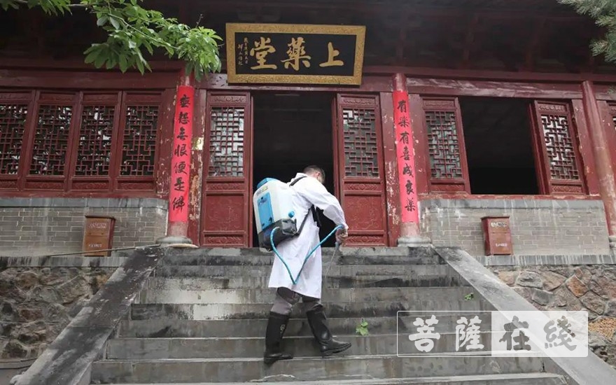 「少林寺」嵩山少林寺积极落实恢复开放准备工作