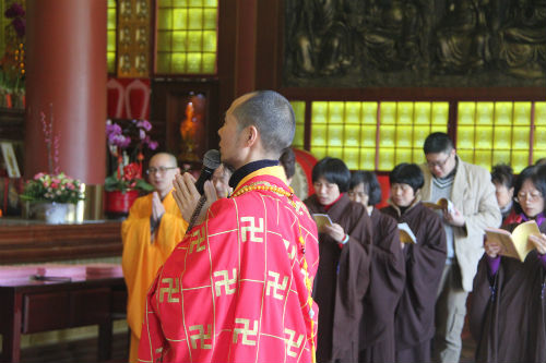 「肉灵芝」福建厦门石室禅院举行“为台湾地震灾区祈福法会暨乙未年尾谢本命药叉神将谢太岁法会”