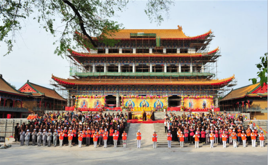「佛教」（05.14）黑龙江大庆果成寺四月初八举行浴佛法会及上供下施超度施食法会