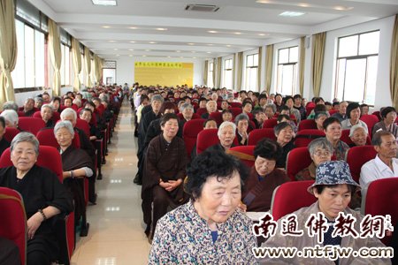 「圣宇法师」江苏南通太平禅寺举行讲经法会，圣宇法师现场宣讲