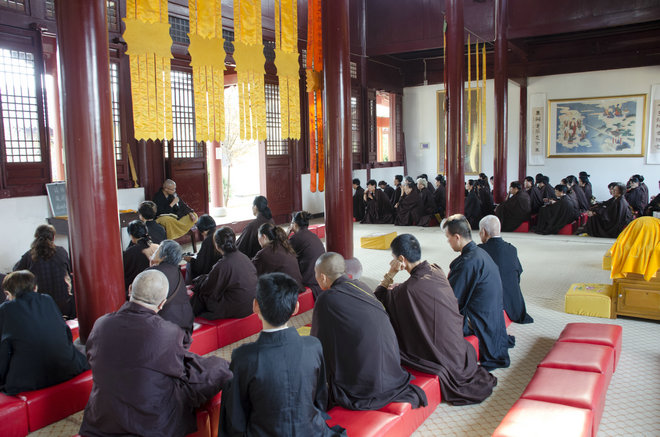 「佛教」江西东林寺9月上旬闭关念佛圆满出关 「佛教」江西东林寺9月上旬闭关念佛圆满出关