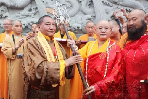 「佛教」贵州贵阳大兴国寺中兴第一代方丈心照法师升座仪式举行